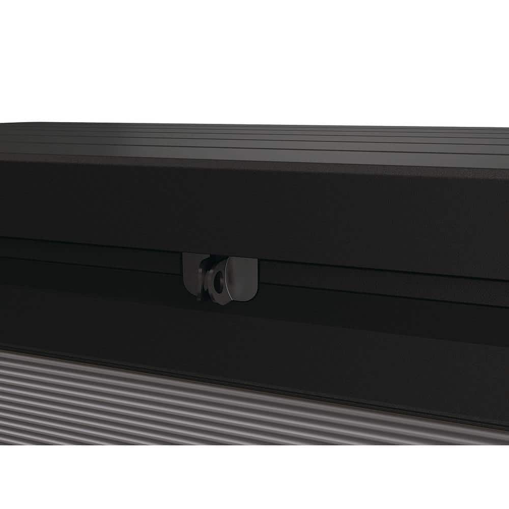 Gray Lockable Plastic 150-Gallon Deck Box