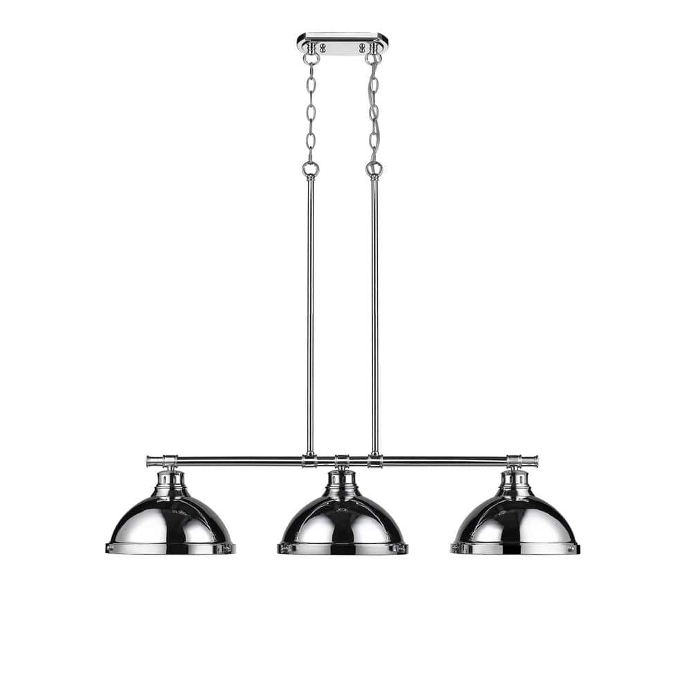 Duncan 3-Light Chrome Pendant price history on PriceWatchPro