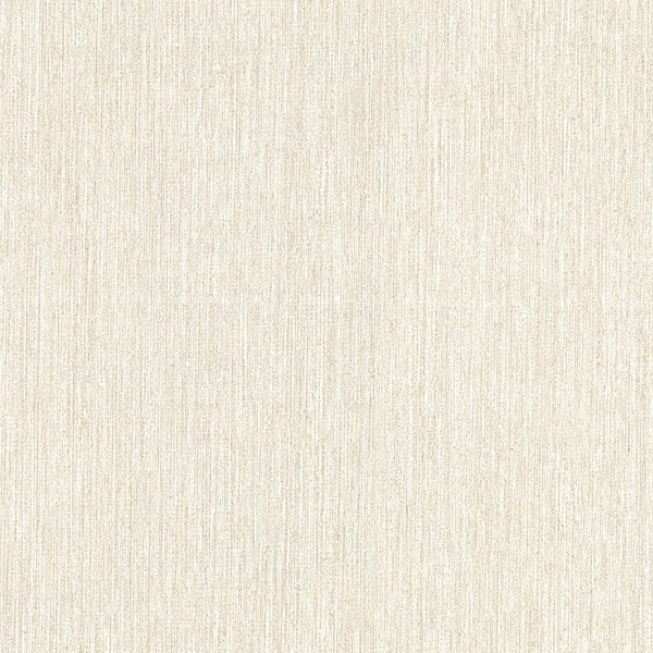 Warner Barre Off-White Stria Off-White Wallpaper Sample