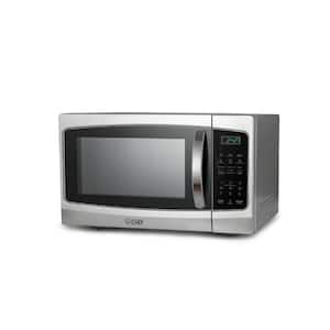 20.5 in. Width 1.3 cu. ft. Stainless Steel 1000-Watt Countertop Microwave Oven