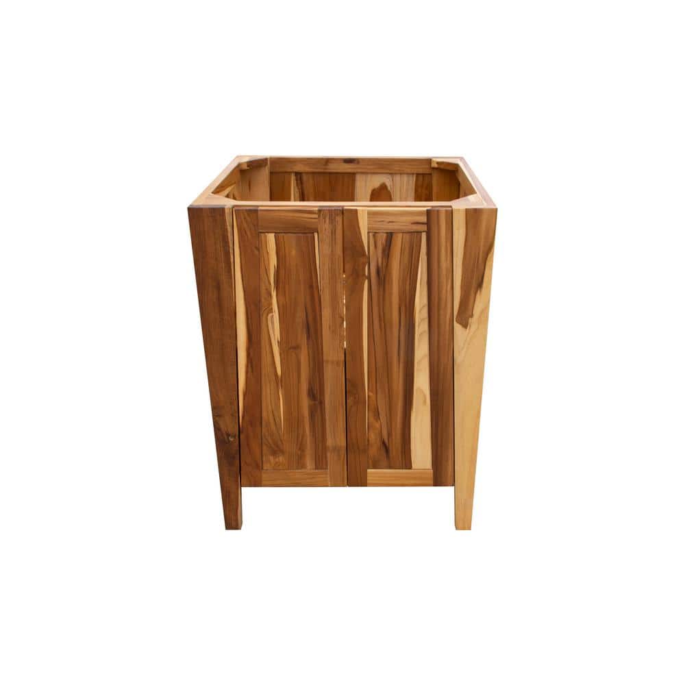 Significado 24" Unfinished Teak Wood Freestanding Vanity