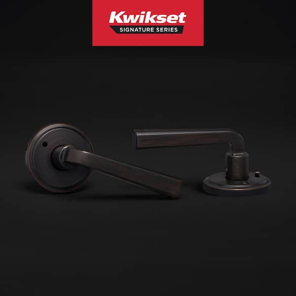 Trafford Venetian Bronze Bedroom Bathroom Privacy Door Handle with Microban Antimicrobial Technology