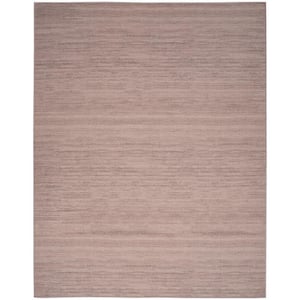 Washable Essentials Natural 8 ft. x 10 ft. All-over design Contemporary Area Rug