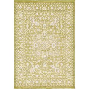 New Classical Olympia Light Green 8' 0 x 11' 4 Area Rug