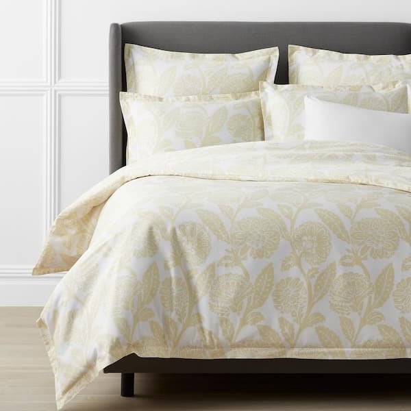 The Company Legends Hotel Stencil, Damask Duvet Cover King