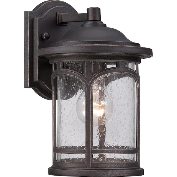 Quoizel Marblehead 1-Light Bronze Outdoor Wall Lantern Sconce
