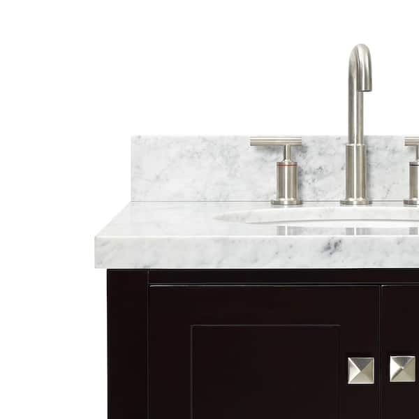 22 Winstead Corner Vanity in Espresso - Base Only