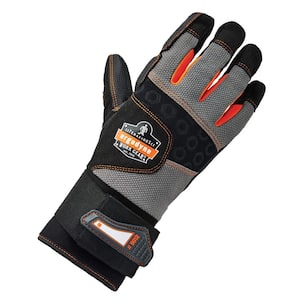 ProFlex Large Certified Anti-Vibration and Wrist Support Work Gloves
