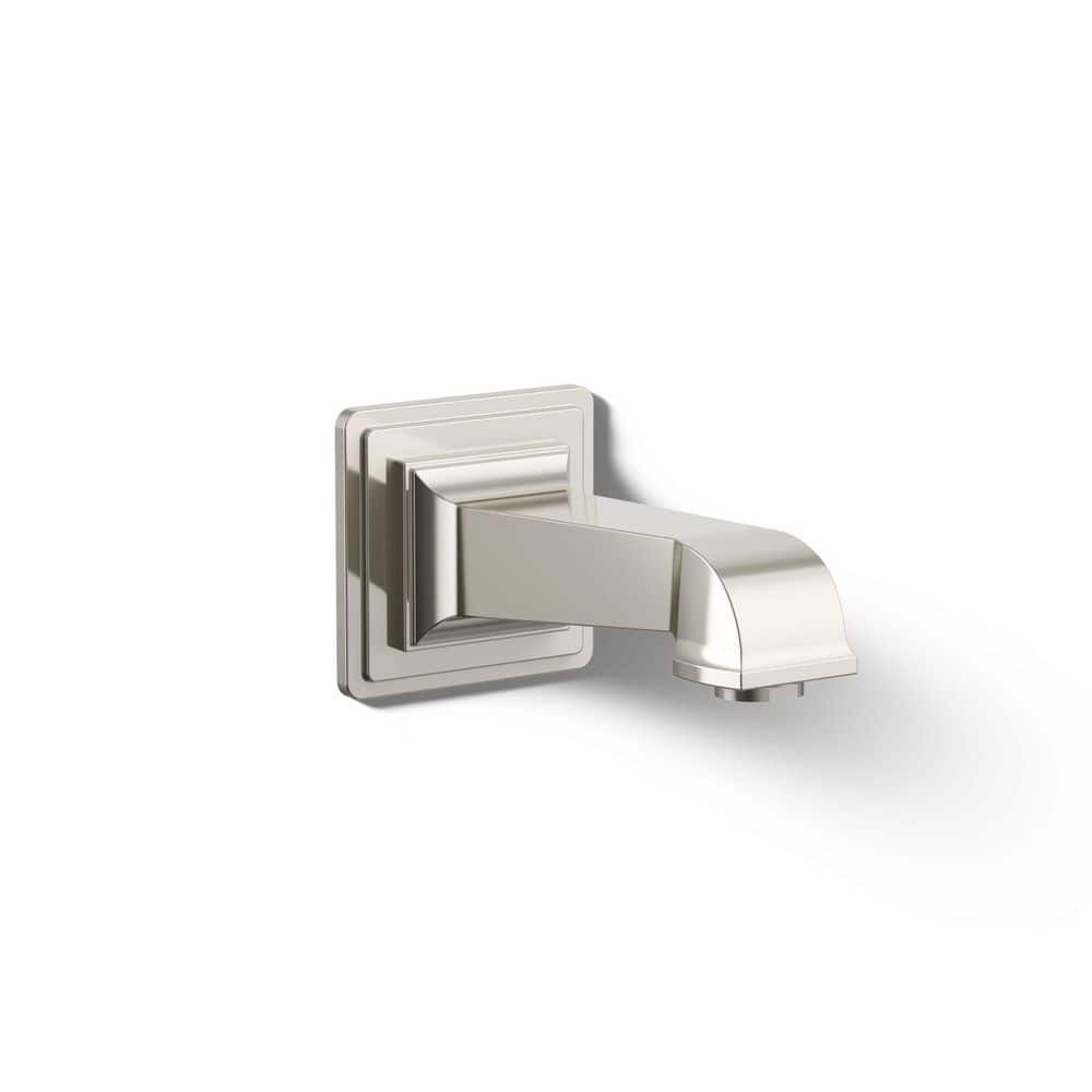 Pinstripe Pure Wall-Mount Non-Diverter Bath Spout in Vibrant Polished Nickel price history on PriceWatchPro
