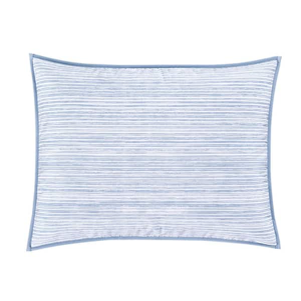 Unbranded Finley Powder Blue Cotton Standard Sham