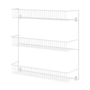 YLSHRF Wall/Door Mounted Kitchen Cabinet Storage Rack Holder for