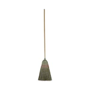 55 in. Long Mixed Fiber Bristles Maid Upright Broom in Natural (12/Carton)