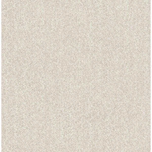NuWallpaper Ashland Brown Raised Ink Vinyl Peel and Stick Wallpaper