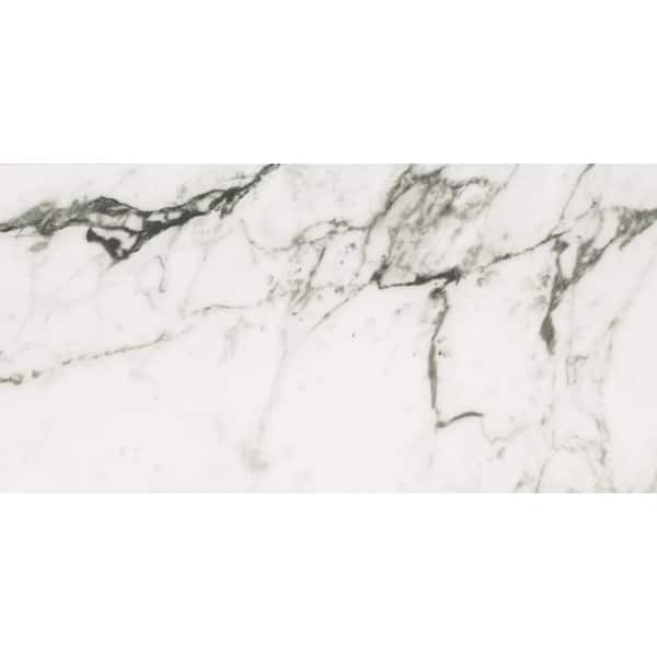 MSI Adella White Bullnose 3 in. x 18 in. Matte Porcelain Wall Tile (10 sq.  ft./Case) NADEWHI3X18BN-R - The Home Depot