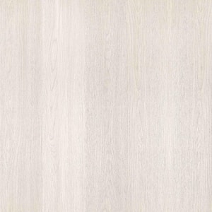 12MIL 6 in. x 36 in. Peel and Stick Vinyl Floor Tile in Cotton White Water Resistant Plank Flooring(54 sq. ft./case)