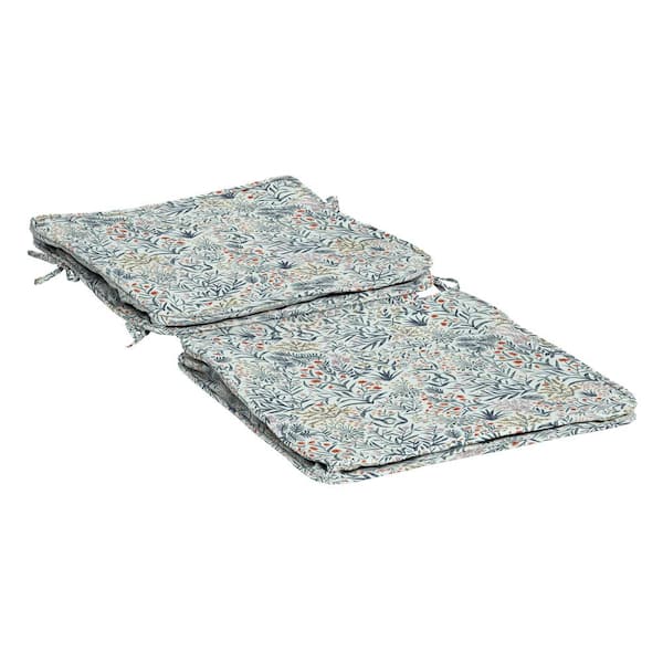 ARDEN SELECTIONS ProFoam 40 in. x 20 in. Outdoor Dining Chair Cushion Cover in Pistachio Botanical