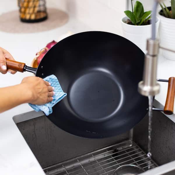 JOYCE CHEN Classic Series 14-Inch Carbon Steel Ceramic Nonstick