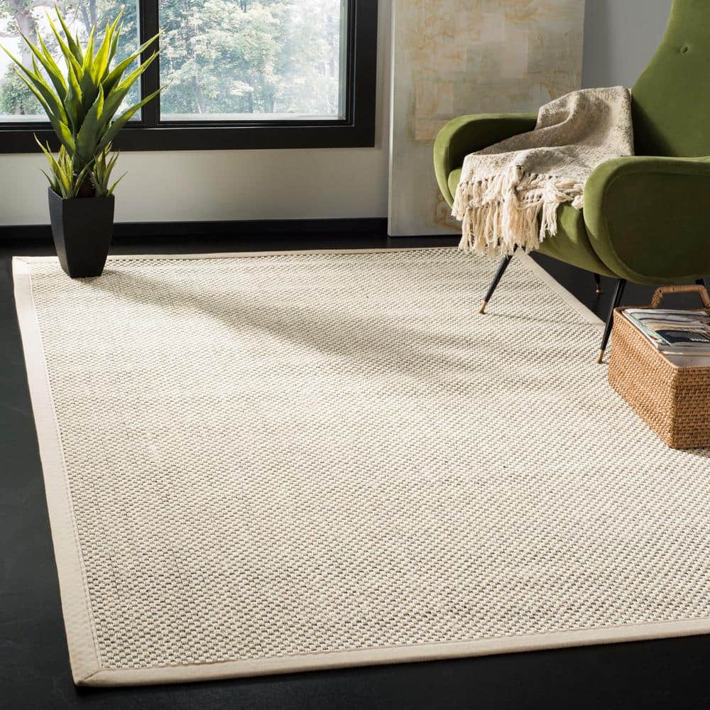 Handmade Black Cotton Flat Woven Area Rug, 9' x 12'