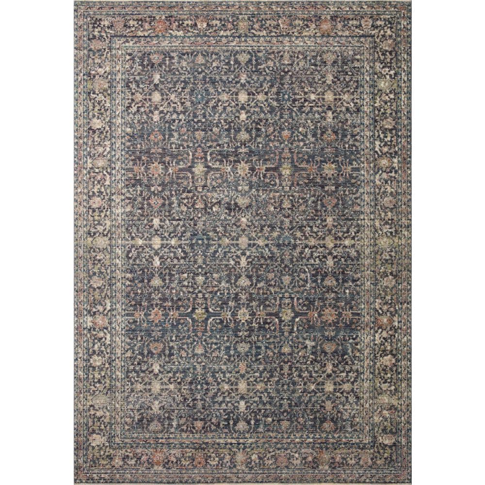 Jean Stoffer Bradbury Midnight / Multi 11 ft. 6 in. x 15 ft. 6 in. Contemporary Area Rug price history on PriceWatchPro