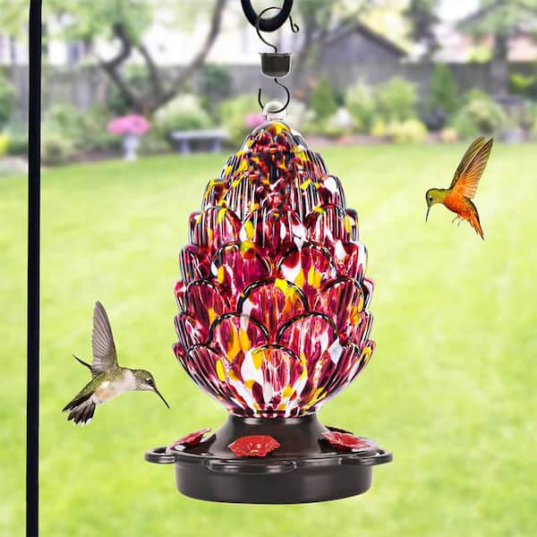 Misopily 25 fl. oz. Hanging Pine Cone Shaped Hand Blown Misopily 25 fl. oz. Hanging Pine Cone Shaped Hand Blown