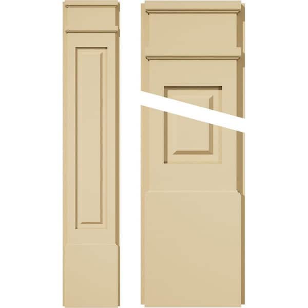Ekena Millwork 2 in. D x 9 in. W x 48 in. L Primed Polyurethane Pilaster 1- Pack