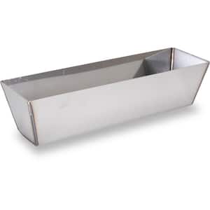 12 in. Contour Stainless Steel Mud Pan