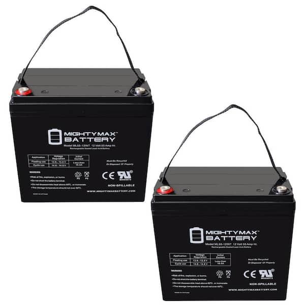 ML55-12 Mighty Max Battery Brand Product 12V 55AH SLA Battery 