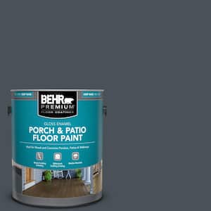 1 gal. #PPU25-22 Chimney Gloss Enamel Interior/Exterior Porch and Patio Floor Paint