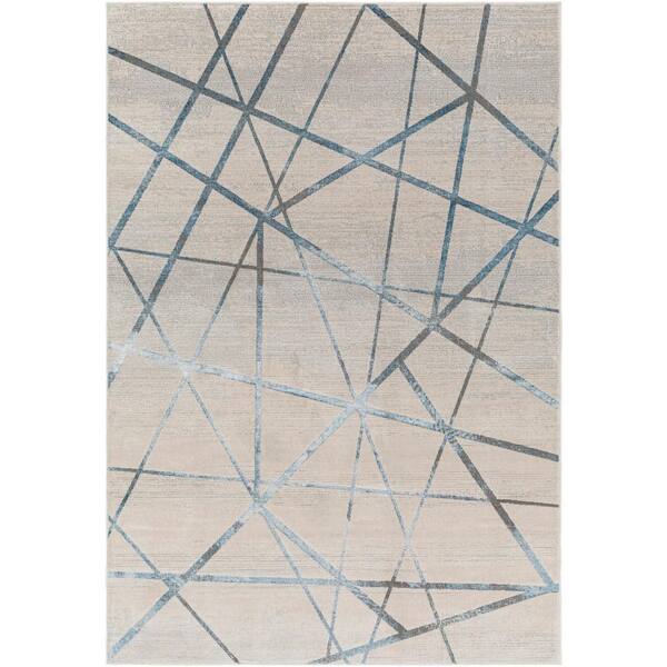 Artistic Weavers Alannah Gray 7 ft. x 9 ft. Indoor Area Rug