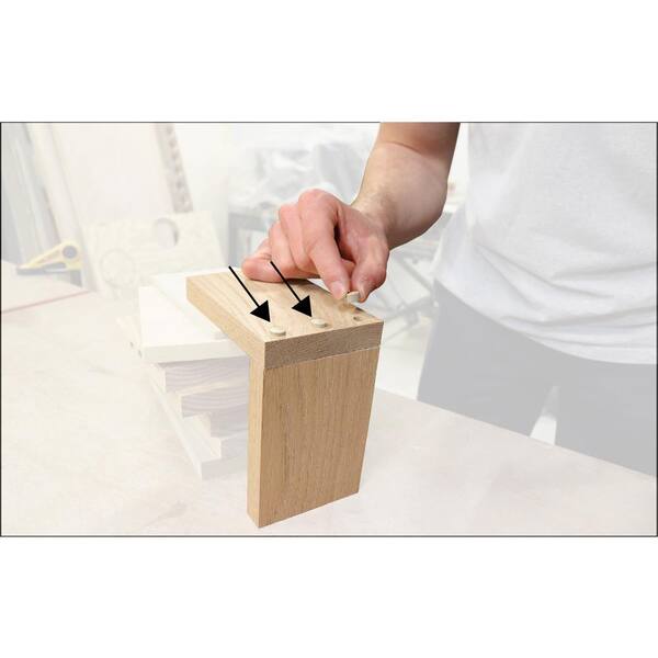 Milescraft Wood Plug Kit - Assorted Birch Plugs and Buttons (300 pieces kit)