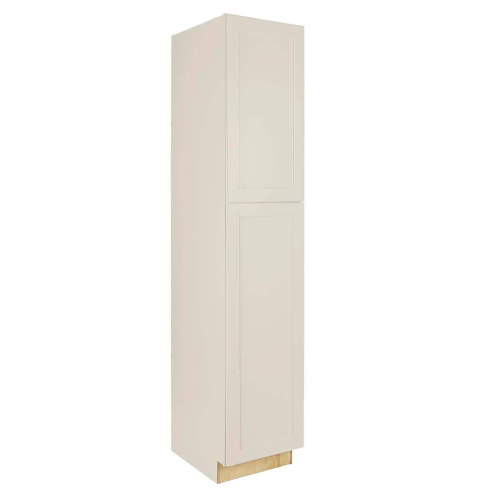 Avondale 18 in. W x 24 in. D x 90 in. H Ready to Assemble Plywood Shaker Pantry Kitchen Cabinet in Antique White price history on PriceWatchPro