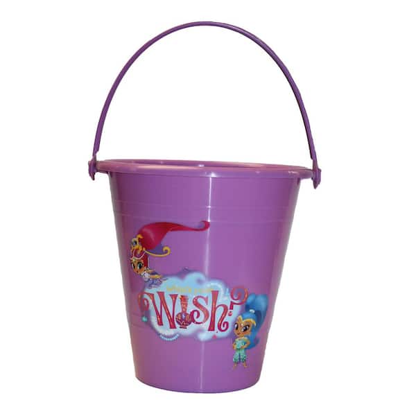 Midwest Gloves & Gear 0.64 Gal. Shimmer and Shine Polypropylene Bucket