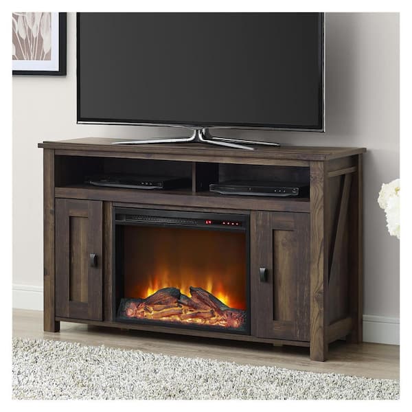 Ameriwood Home Brownwood 47.69 in. Freestanding Electric