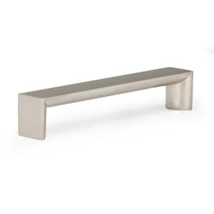 Fort Greene Collection 5-1/16 in. (128 mm) Center-to-Center Brushed Nickel Contemporary Drawer Pull