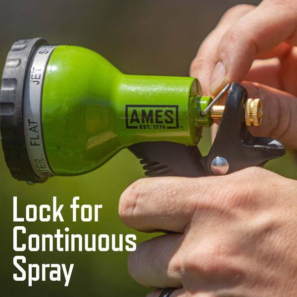 Ames 7-Pattern Garden Hose Nozzle Sprayer 20216200 - The Ames 7-Pattern Garden Hose Nozzle Sprayer 20216200 - The