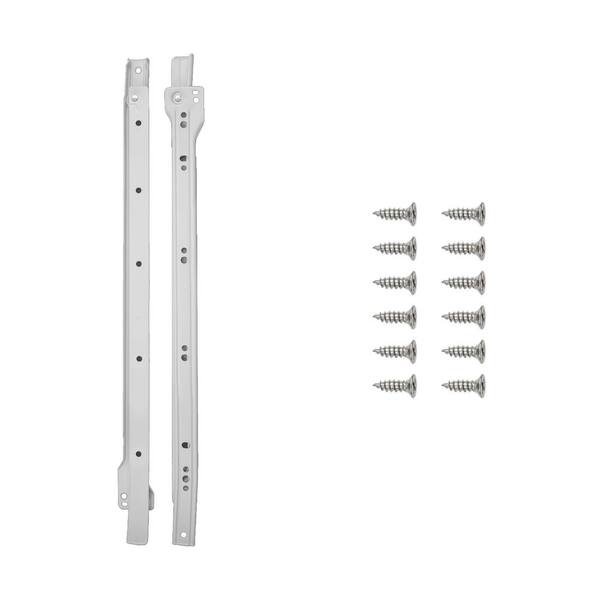 16 in. Side Mount Euro Drawer Slide (1-Pack)