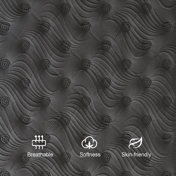 Queen Medium Firm Hybrid 14 in. Euro Top Support and Bed-in-a-Box Mattress