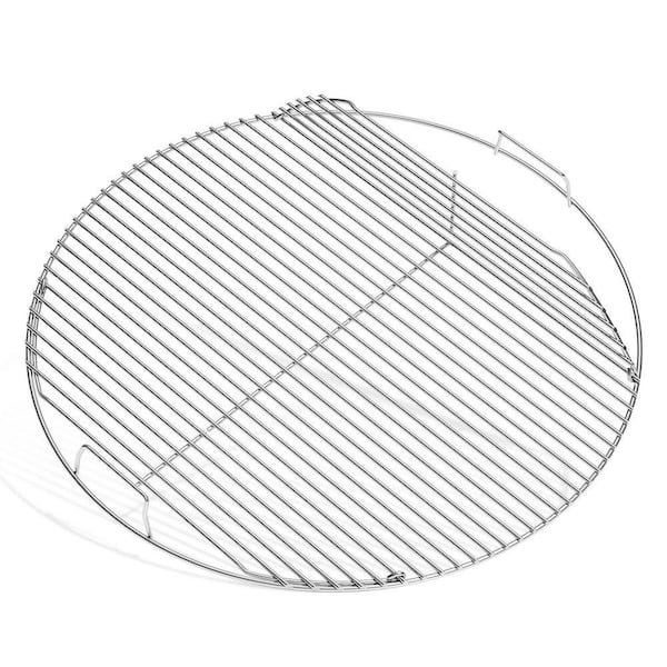 21.5 in. Hinged BBQ Cooking Replacement Grill Grate for Weber Charcoal Grills, Original Kettle, Master Touch