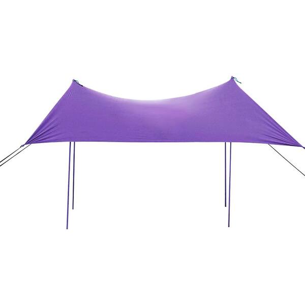 purple canopy tent