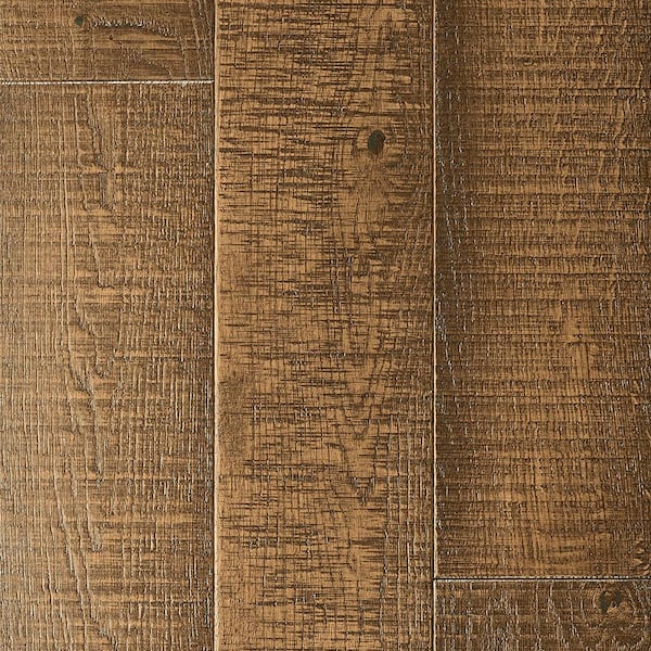 Malibu Wide Plank Monterey French Oak 3/4 in. T x 5 in. W Distressed Solid Hardwood Flooring (904.2 sq. ft./pallet)