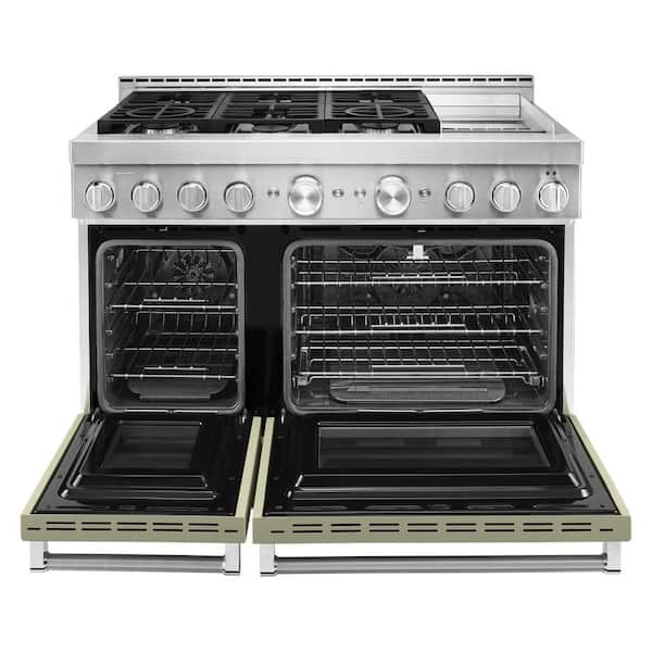 cannon double gas oven