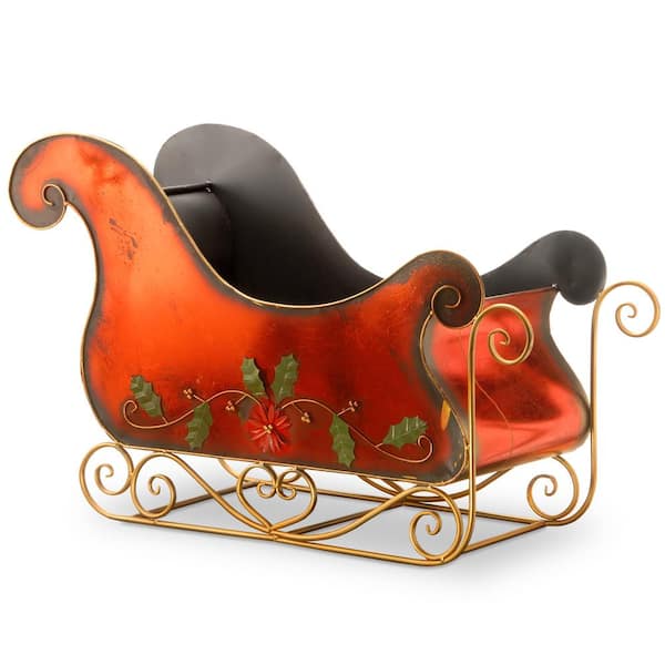 National Tree Company 38 in. Metal Sleigh