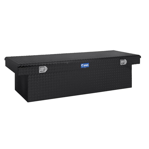 UWS 69 in. Aluminum Black Single Lid Deep Extra Wide Crossover Tool Box