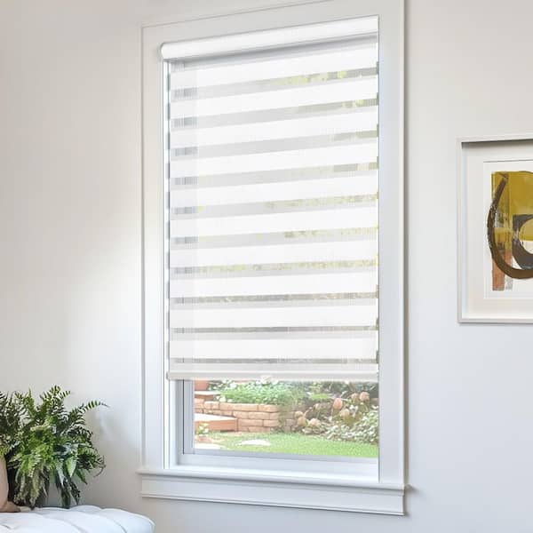 Chicology Basic Arctic Cordless Cut-to-Width Light Filtering