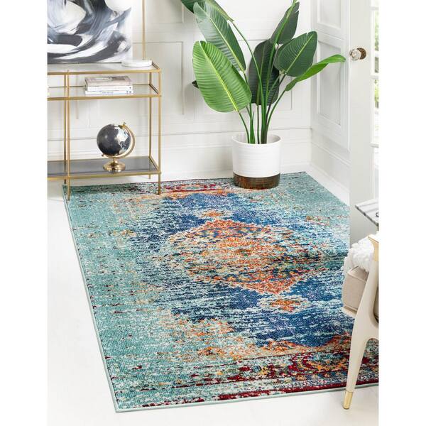 Vita Warhol Turquoise 2' 2 x 3' 0 Area Rug