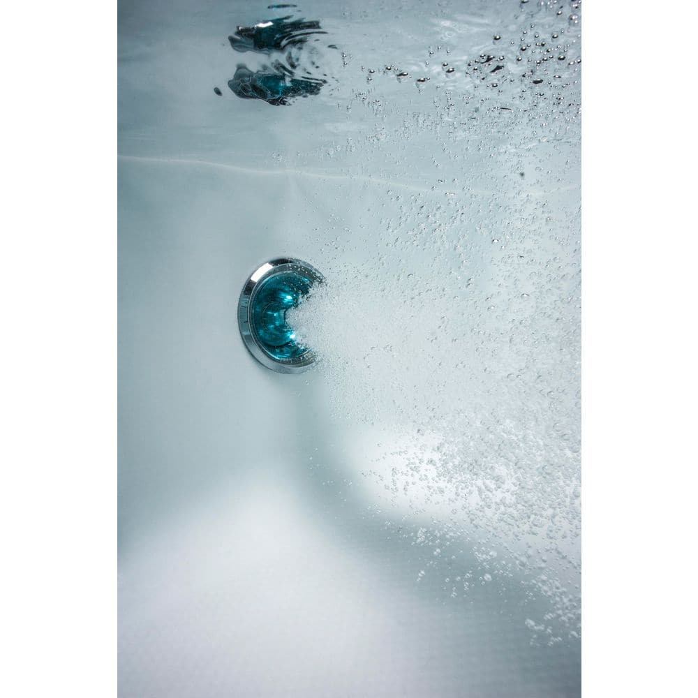 Cetra 60" x 36" White Acrylic Alcove Whirlpool Bathtub
