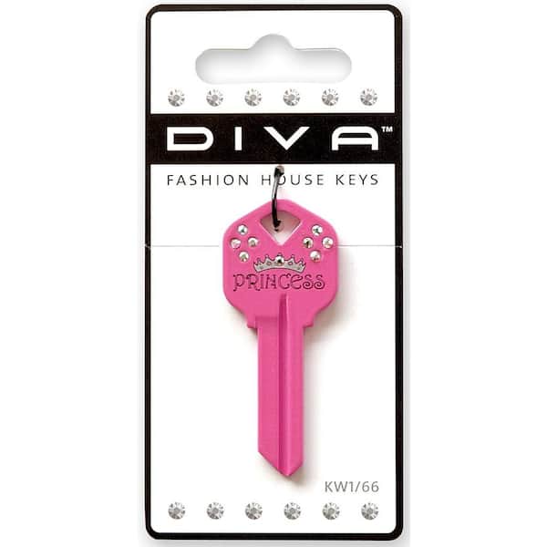 DIVA #66 Pink Princess Key Blank