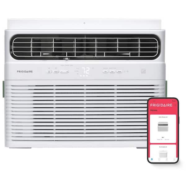 12,000 BTU Inverter Window Room Air Conditioner Cools 550 sq. ft. Energy Star, with Wi-Fi in White 115V