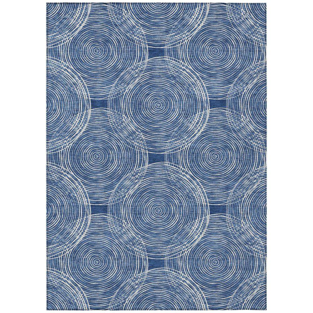Chantille Machine Washable Indoor/Outdoor Abstract ACN2534 Navy 10 ft. x 14 ft. Area Rug price history on PriceWatchPro