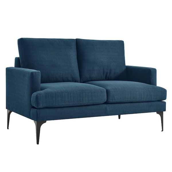 Saruwa 2♡ JUJABU 52 in. Emerald Corduroy Polyester 2-Seater Loveseat